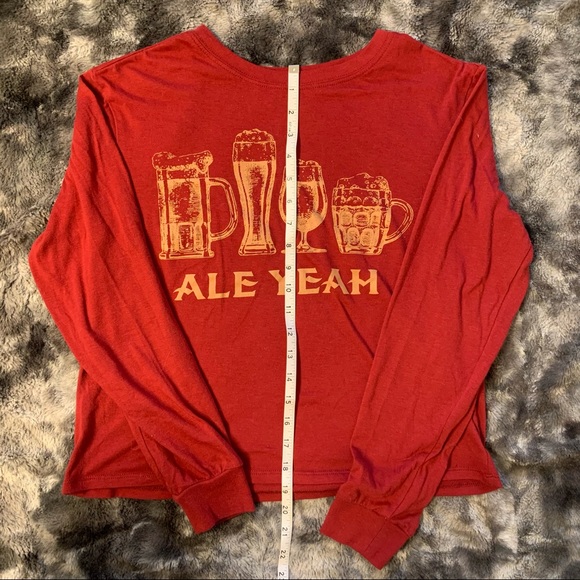 Ale Yeah Long Sleeve Crop - Picture 4 of 5